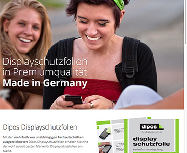 Dipos Displayschutzfolien